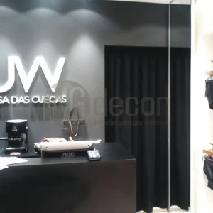 CORTINA DE TECIDO PARA PROVADOR