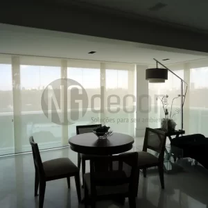 CORTINA ROLÔ DE SACADA -  TELA SOLAR 5%