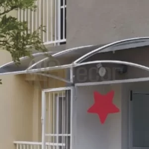 TOLDO DE POLICARBONATO CURVO