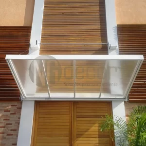 TOLDO DE POLICARBONATO RETO